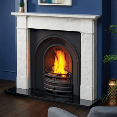 Silsoe Carrara Marble Mantel