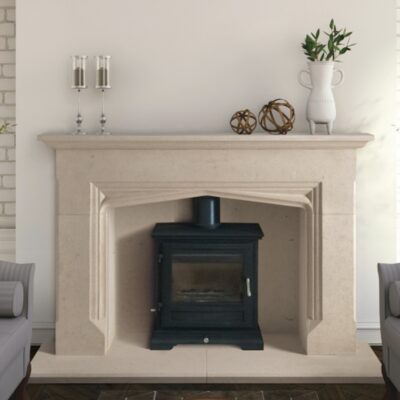 Gotherington Bath Stone Fireplace