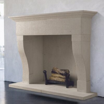 Chatou Bath Stone Fireplace