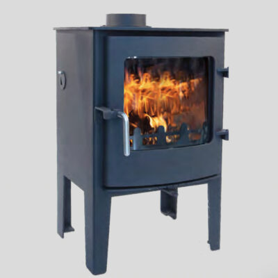Dalby ECO Smoke Control Stove with Log Store By Town & Country Fires