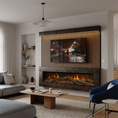 Evonic E-Lectra Black Edition 1800 Electric Fire
